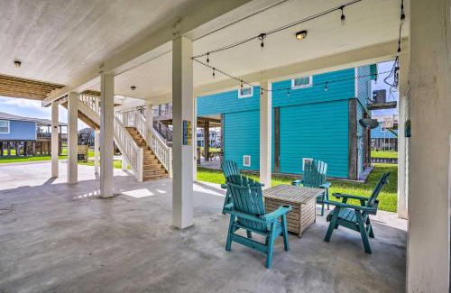 Port Bolivar House | Walk to Shore Family Retreat in Crystal Beach!
