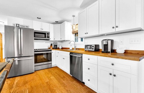 Bridgton House | Walk to Ski Mtn, Moose Pond & Hiking Trails! Media & Game Room! Fire Pit!