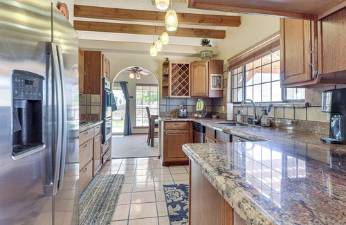 Radium Springs House | Walk to State Park: Secluded Retreat in Las Cruces