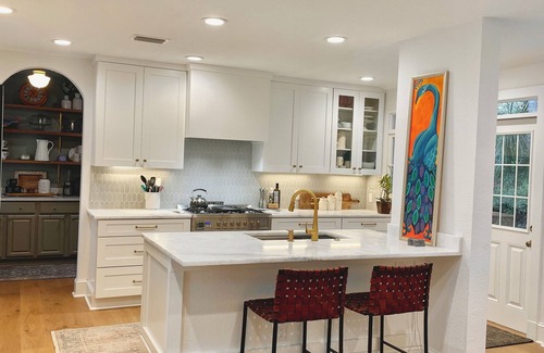 Neptune Beach House | Walk to the beach or the park! Family sized home!