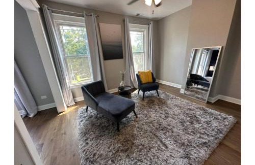 South Shore House | Walk to the Lake! Grill, Fireplace, Sleeps 12