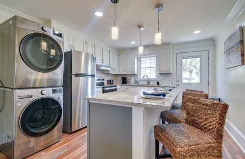 Atlantic Beach House | Walk to Water: Coastal-Chic Home Near Myrtle Beach