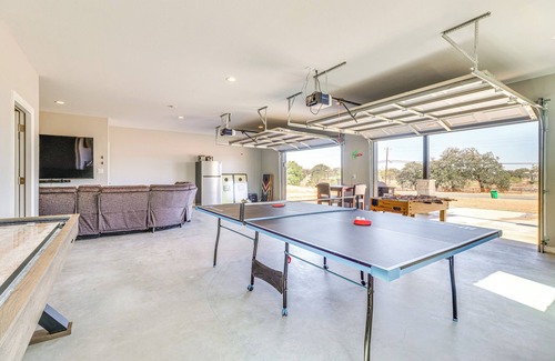 Buchanan Dam House | Walk to Water: Game Room at Buchanan Dam Home!