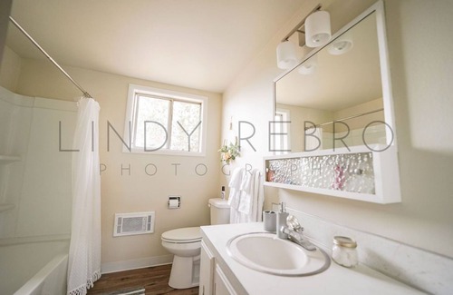 Lynden House | Walkable Downtown Lynden home- Mid Century Modern home w/ Mountain Views