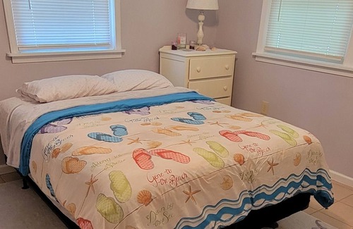 Pascagoula House | Walking distance to beach and park with privacy Fenced yard