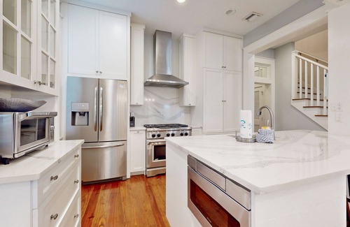 Forest District House | Wanderlust in Watercolor with private pool & hot tub - walk to beach