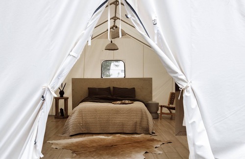 Donnelly RV Rental | Wapiti Way: Canvas Tent Glamping 🌲⛺️