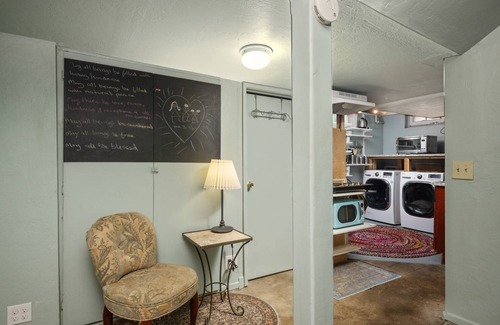 Madison South Condo | Warm and Cozy Basement, Covered Outdoor Area w/BBQ and Fire-Table, 6 Miles to Downtown