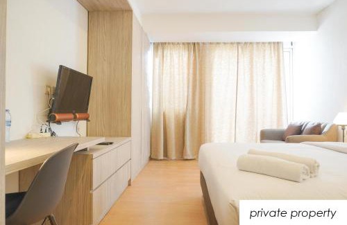 Gandaria-selatan Apartment | Warm Aston Bellevue HOTEL Apartment - SMART TV