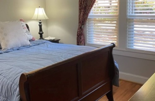 Chapel Hill House | Warm, inviting house and neighborhood, plus dogs love our fenced-in back yard.