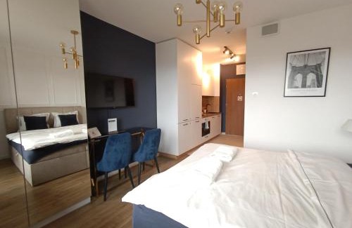 Targowek Apartment | Warsaw To Be - Blue Apartment
