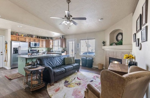 Saratoga Springs House | Wasatch Retreat | Patio | Dedicated Workspace