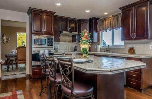 Draper House | Wasatch Retreat in Draper with Mtn Views Theater and Hot Tub