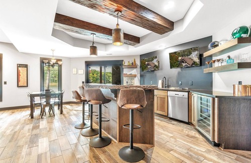 Saugatuck Cabin | Water Front, private beach property with 2 master bedrooms! Amazing views