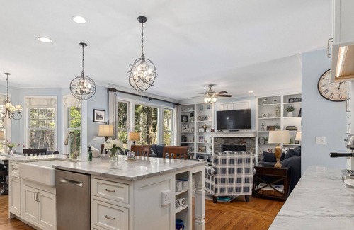 Saratoga Springs House | Water's Edge Stunner - Available for Belmont
