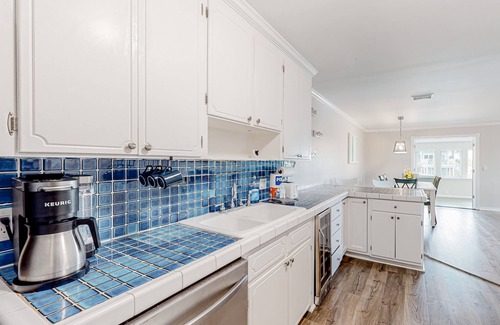 Perdido Key Coves One House | Water-view home with balcony & boat dock & tennis court access