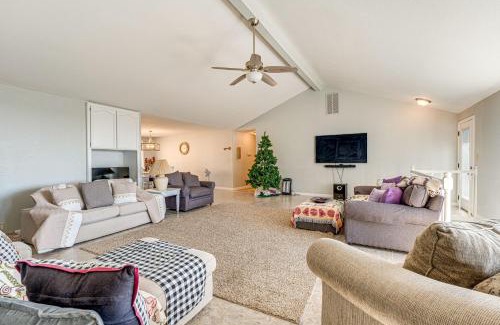 Coulterville House | Water Views and Decks Spacious La Grange Retreat