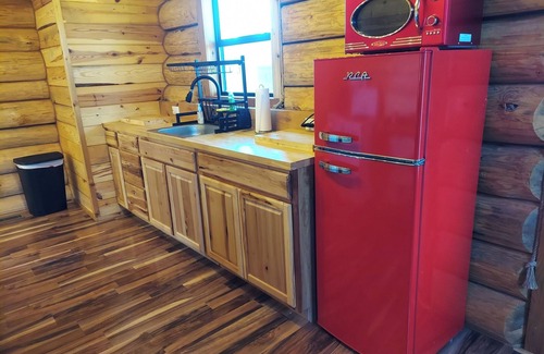 Grove Cabin | Waterfall View Cabin at White Buffalo Lodge;nFamily-friendly with lake access