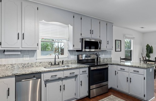 Sherrills Ford House | Waterfront Home w/Hot Tub, Dock, Fire Pit & More! Experienced Super Host!