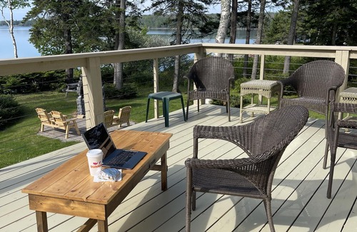 Trenton Cottage | Waterfront, 10 miles to Bar Harbor, AC in master bdrms, private, quiet setting