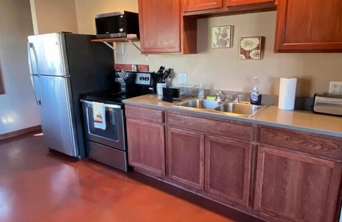 St. Joseph Cabin | Waterfront 2 bed Cabin Suite w/Fire-pit and patio!