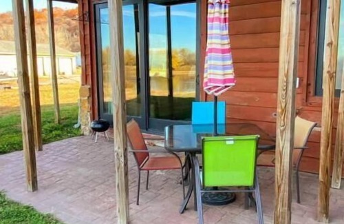 St. Joseph Cabin | Waterfront 2 bed Cabin Suite w/Fire-pit and patio!