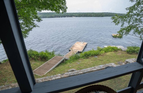 Oxford Cabin | Waterfront Cabin on Thompson Lake - Enveloped by Serene Pines