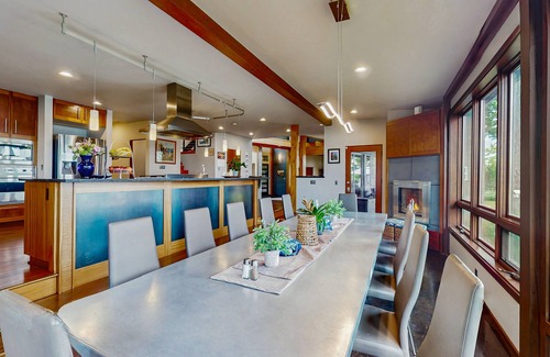 Poulsbo House | Waterfront dream with luxe finishes, 2 suites, home theater & amazing views