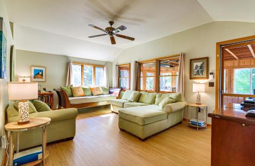 Bridgton House | Waterfront Escape with Beach Access in Bridgton