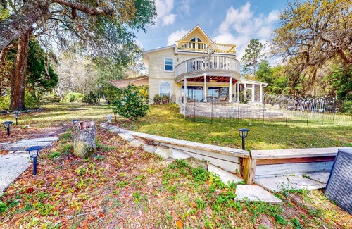 Putnam Hall House | Waterfront Estate - Dock, Hot tub, & Views