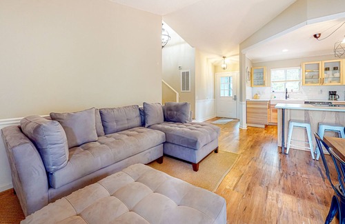 Dandridge House | Waterfront Family Retreat with Private Beach, Dock, Hot Tub, Pool Table, & A/C