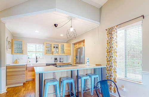 Dandridge House | Waterfront Family Retreat with Private Beach, Dock, Hot Tub, Pool Table, & A/C