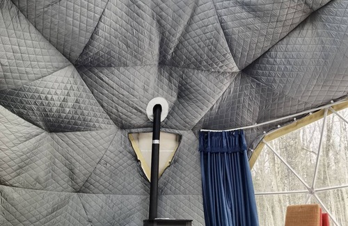 Dysart et al Cabin | Waterfront Geodesic Dome 1