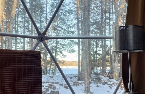 Dysart et al Cabin | Waterfront Geodesic Dome 2