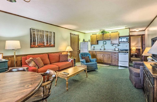 Glen Arbor Condo | Waterfront Glenn Lake Condo: Gas Grill & Views