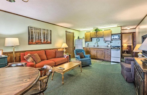 Glen Arbor Apartment | Waterfront Glenn Lake Condo Gas Grill and Views