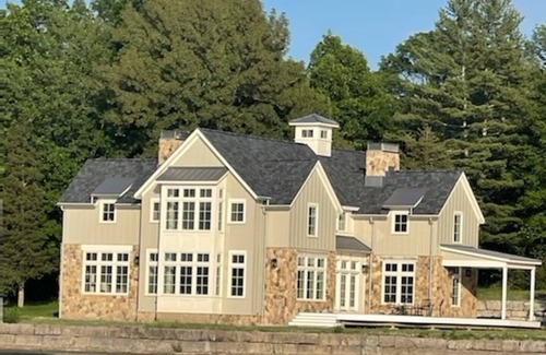 Grenell House | Waterfront Grindstone island estate, the height of sophistication in nature.