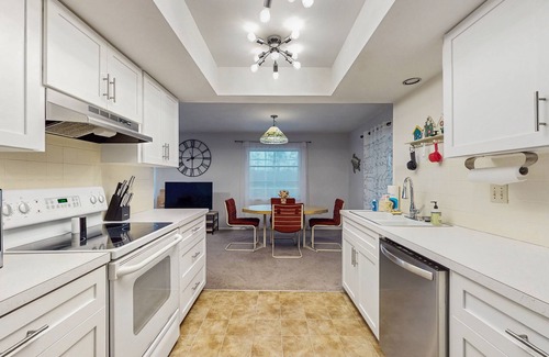 Englewood South House | Waterfront & ground-floor home with free WiFi, dock, pool, & central AC