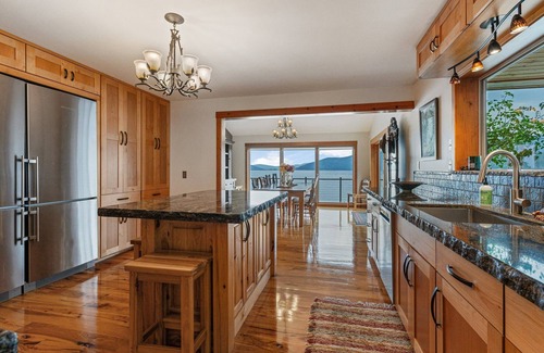 Sandpoint House | Waterfront Home on Lake Pend Oreille River with boat lift and Easy Access