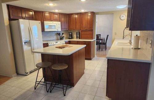 Gulf Cove House | Waterfront Home with Heated Pool, Bikes, Dock and Kayak on the Myakka River