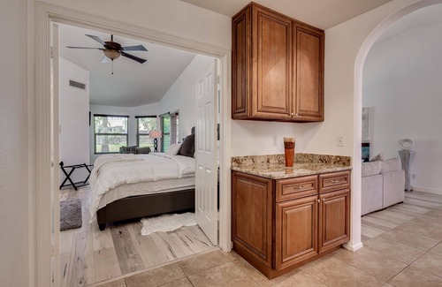 Arrowhead Ranch House | Waterfront Home w/Heated Pool and 1 Garage Spot Near Shops!
