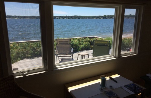 Hampton Bays House | Waterfront Home, with private beach, directly on Shinnecock Bay