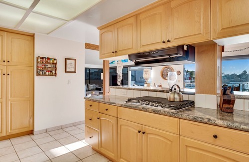 Channel Islands House | Waterfront home with kayaks, boat dock and large sun deck with harbor views