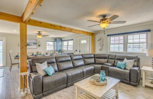 Cherry Grove Beach House | Waterfront Home with Deck in North Myrtle Beach!