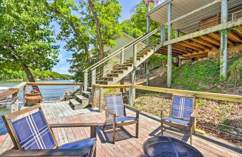 Sunrise Beach House | Waterfront Home with 3 Decks on Lake of the Ozarks!