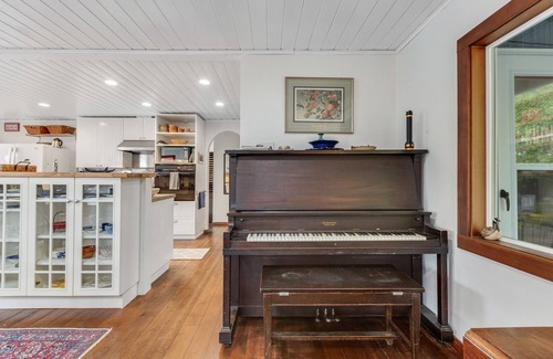 Seabeck House | Waterfront house & cottage with private beach, kayaks, SUPs, 4 decks - dogs OK
