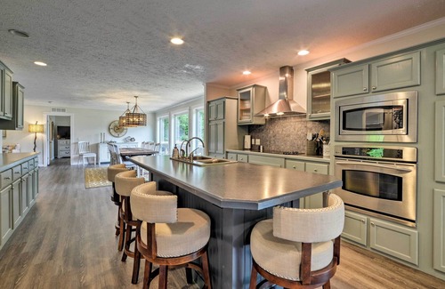 Almo House | Waterfront Kentucky Lake Home w/ Boat Dock!