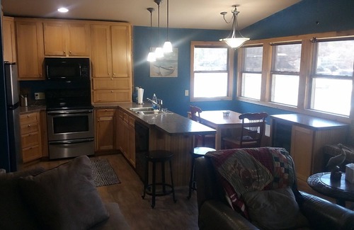 Camdenton Cabin | Waterfront lake home, dock, quiet swim cove next to The Cave Restaurant + many