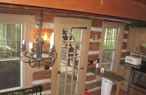 Baileys Harbor Cabin | Waterfront Log Cabin on Kangaroo Lake, Dog Friendly