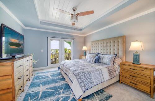 Indian Rocks Beach House | Waterfront Luxury w/Heated Salt Pool & Golf Cart